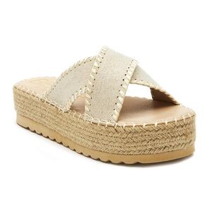 Matisse Beach Oasis Platform Sandals NWT